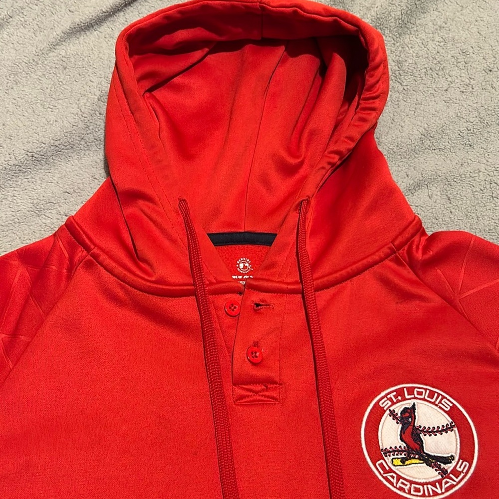 Red st.louis cardinals hoodie.